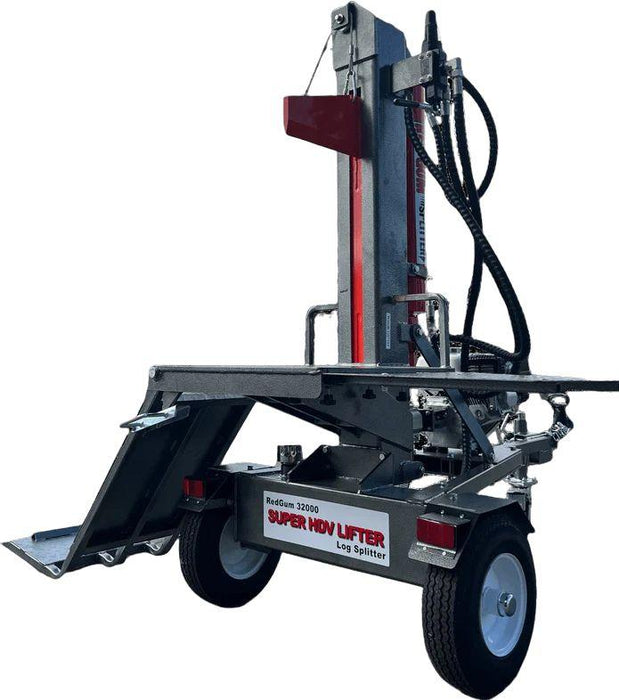REDGUM 32000 SUPER HDREDGUM VERTICAL UPRIGHT AXLE LOG SPLITTER