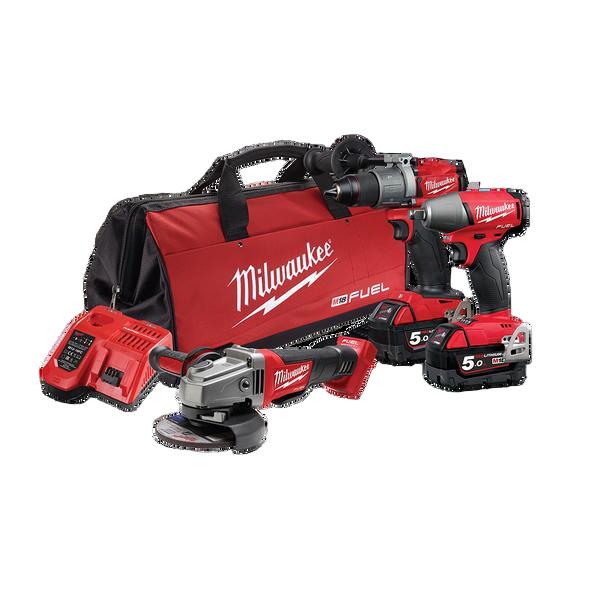 M18 FUEL 3 PIECE POWER PACK 3B2