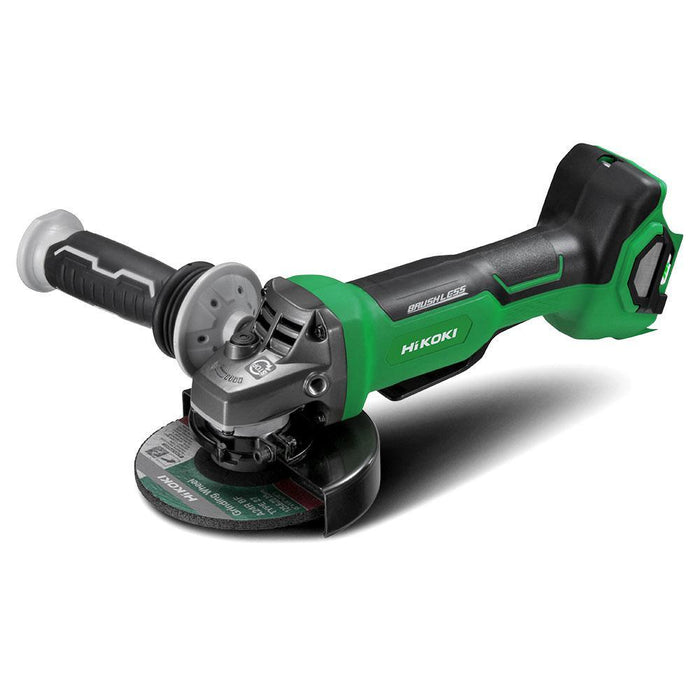 HiKOKI G3613DBH4Z 36V Li-Ion Cordless Brushless MultiVolt 125mm (5") Angle Grinder with Paddle Switch - Skin Only