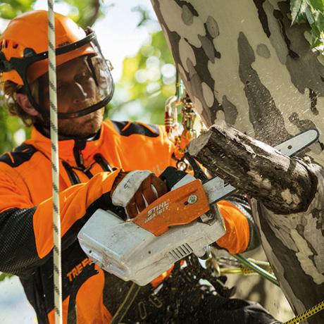 MSA 161 T Handy Battery Chainsaw for Professional Tree Maintenance