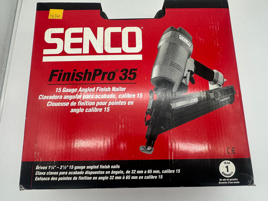 SENCO  FINISHPRO 35 ACCUSET DA BRADDER AIR NAIL GUN FIP35