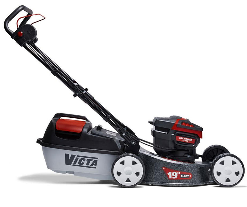 Viicta 19" Alloy 18V Twin Battery 1400W Battery Mower (Skin)