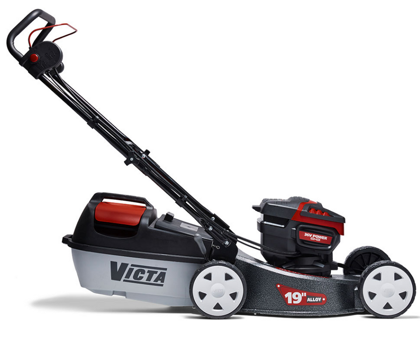 Viicta 19" Alloy 18V Twin Battery 1400W Battery Mower (Skin)