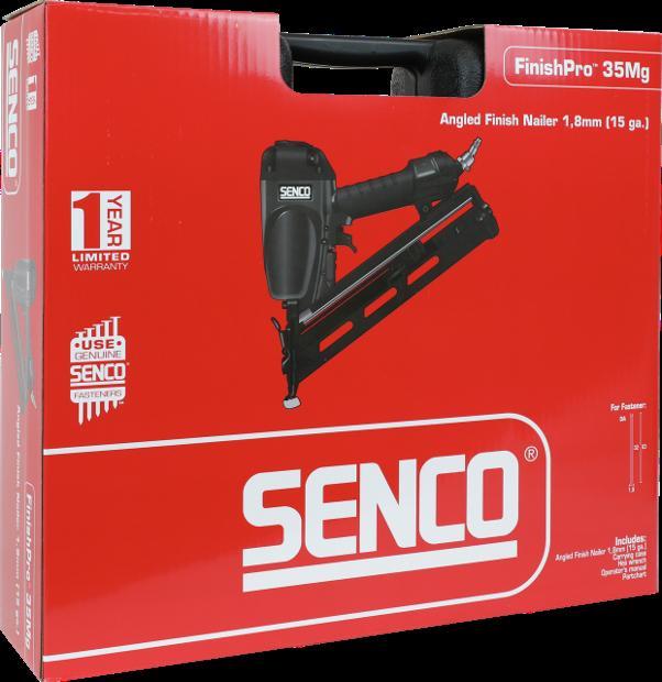 SENCO FINISHPRO 35MG Angled Air Finish Nailer