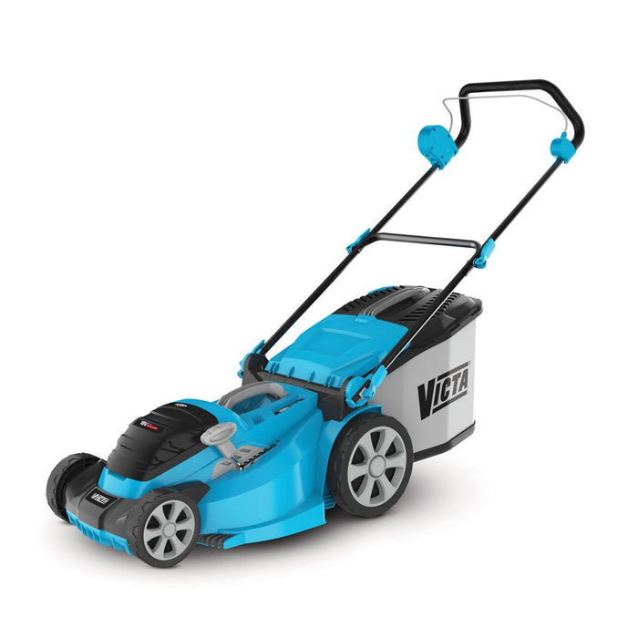 Victa 18.0v 4amp 37cm Corvette Cut & Catch TWIN Battery Mower Kit