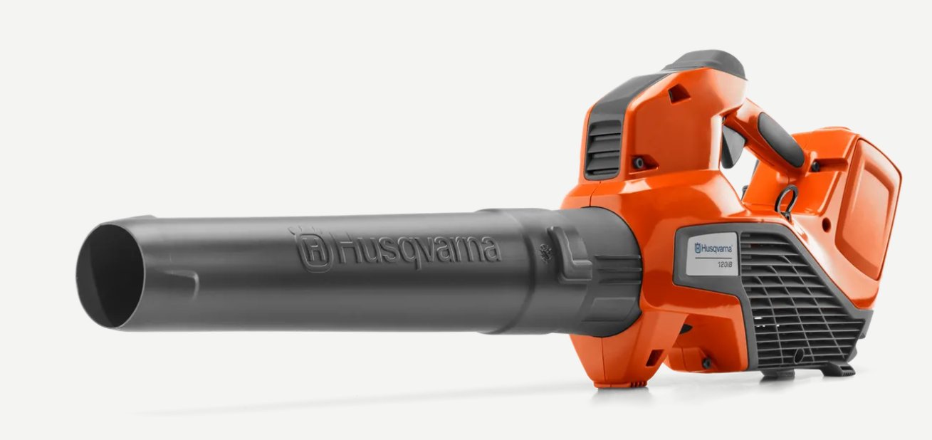 Hasqvarna 120iB Battery Blower BLi20 + 40-C80 Charger Kit