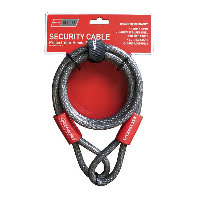Honda 1500 x 10mm Security Cable